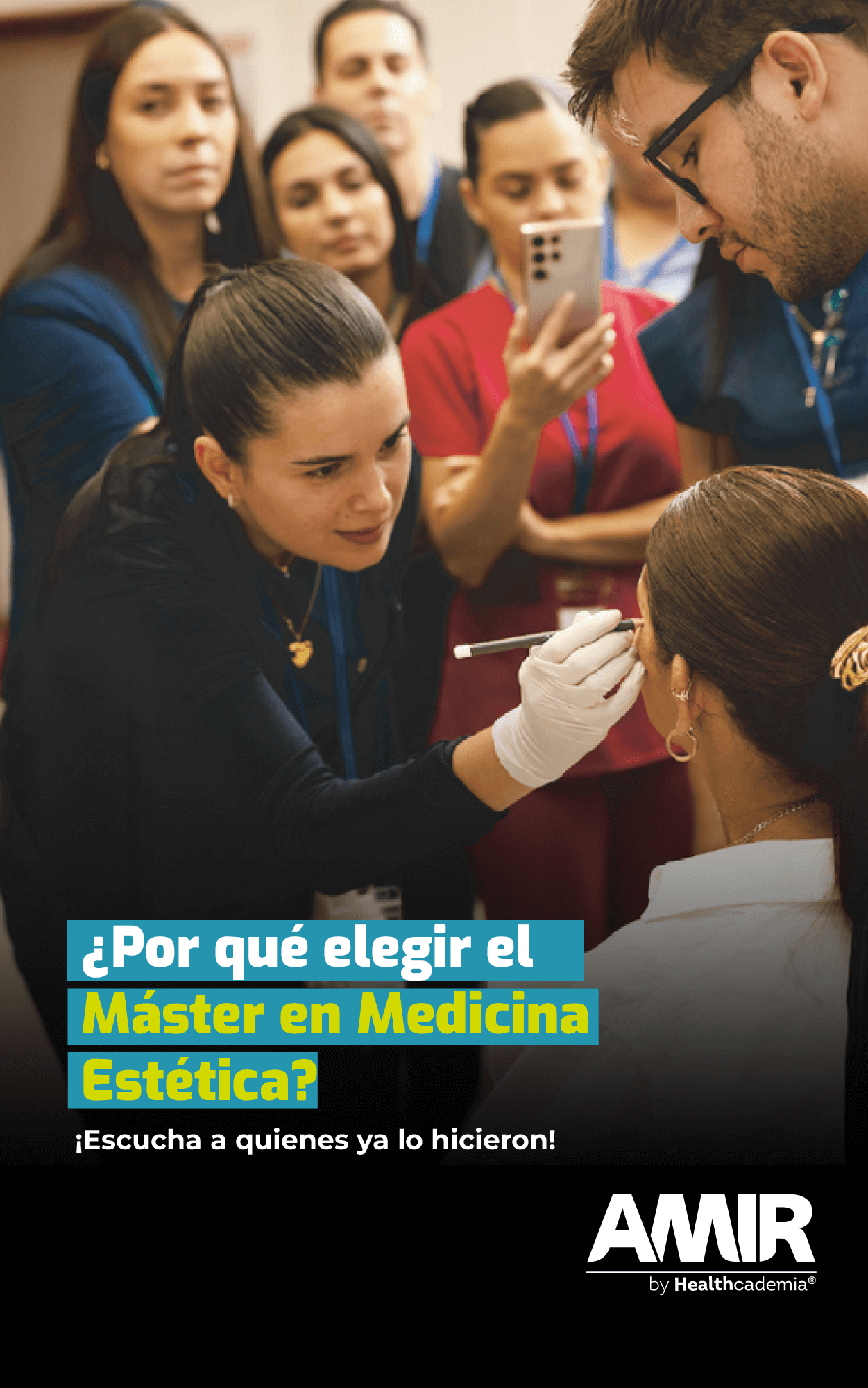 Portada del video informativo del máster